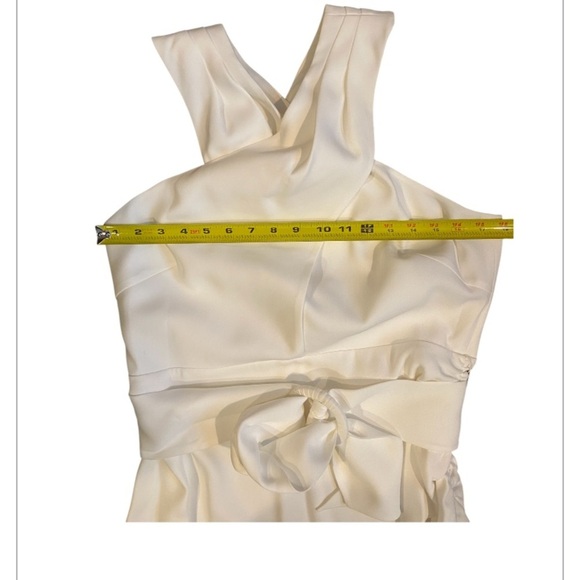 Sachin + Babi White Naomi Belted Sleeveless Dress - Picture 8 of 13